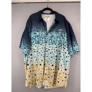 Ocean Coast Fishing Shirt 2XLT